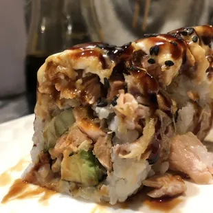 H6. Baked Salmon Roll