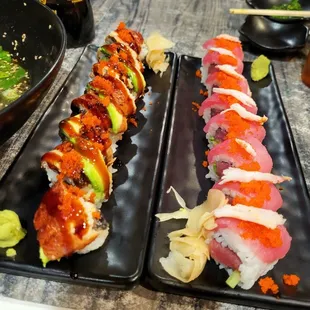 Fresh sushi. All very good!