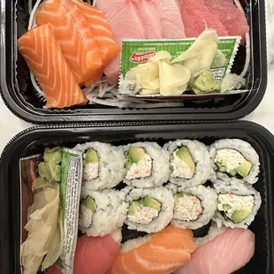 S3. Sushi and Sashimi Combo