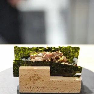 Premium A5 Miyazaki wagyu handroll