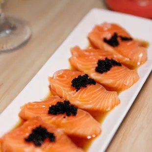 Truffle salmon