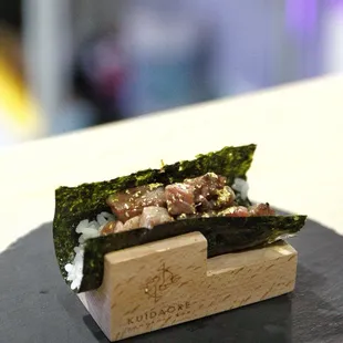 Premium A5 Miyazaki wagyu handroll