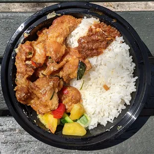 Salted Egg Fried Chicken