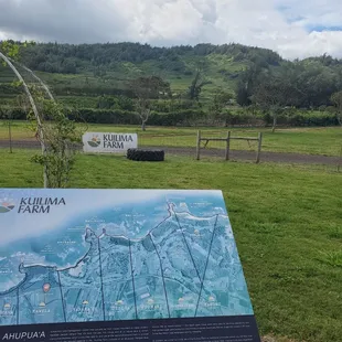 a map of the area