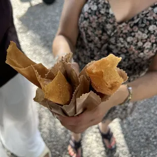 Fried Bananas (old oil) nasty
