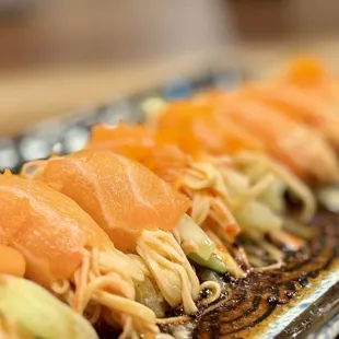 Salmon appetizer