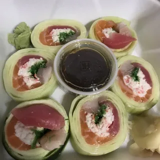 Cucumber Fiesta Plate