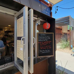 Order and pick-up window