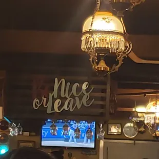 I don't think their employees realize this is hanging up, because if they did 2 of their employees should leave.