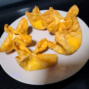 Vegan crab Rangoon