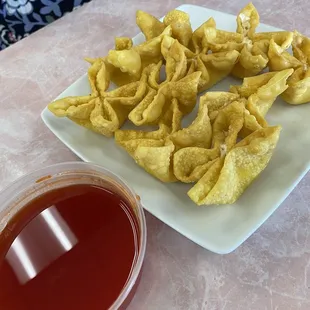 Vegan crab rangoon