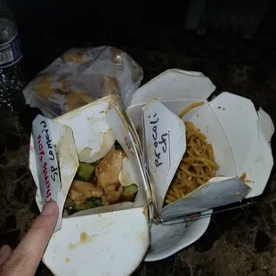 So much disarray.  Food packages mislabled.  Good thing I dont have any food allergies.