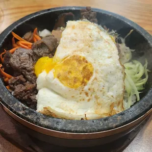 BBQ Beef Stone Pot Rice