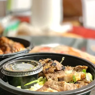 Short-rib rice bowl
