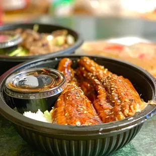 Unagi/eel rice bowl