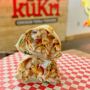 Buffalo Chicken Burrito