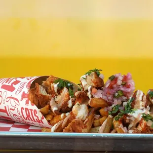 Loaded Tikka Fries