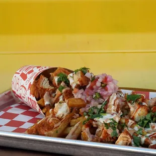 Loaded Tikka Fries
