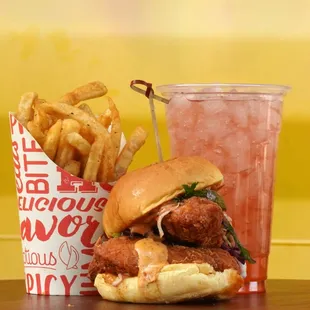 Kukri Hot Chicken Sandwich Meal