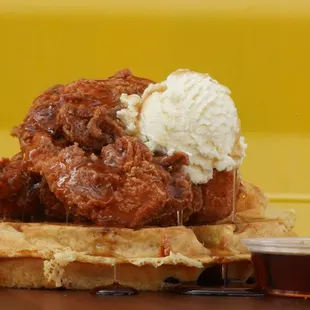Chicken &amp; Waffles