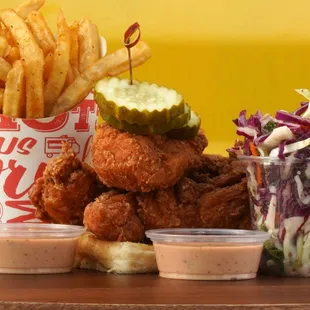 Three Tenders Meal with Fries