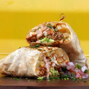 Cali Burrito with Pico de Gallo