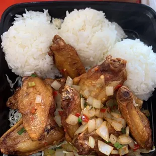 Salt and Pepper Chicken Wings