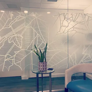 Kukui Leaves provide privacy when having a meeting at our Beach House