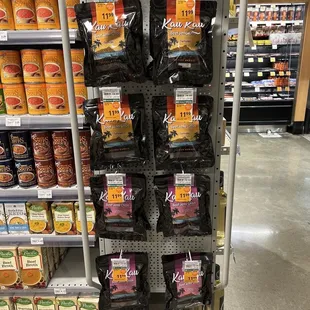 Kau Kau chips available in foodland