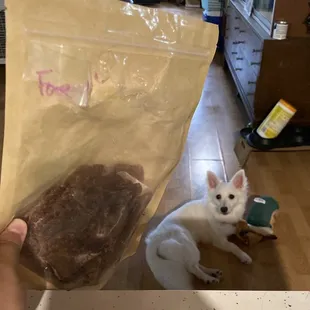 Doggy jerky