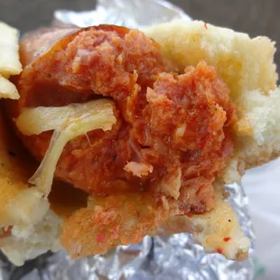 Inside The Kim Chee Sausage...:9