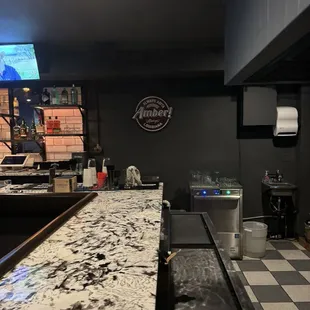 Bar area
