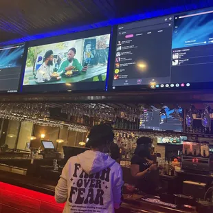 Bar area