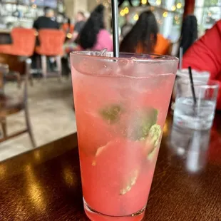 Strawberry Mojito Mocktail