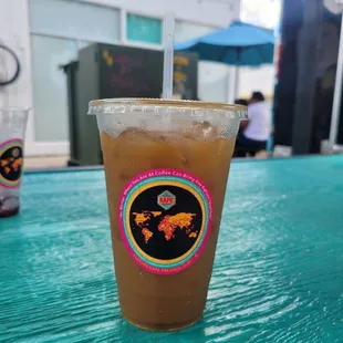 Coconut Caramel Cold Brew