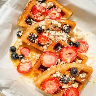 Mazapan Waffles