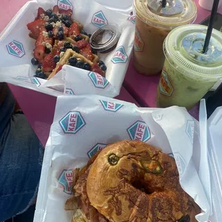 Iced Dirty Chai Horchata