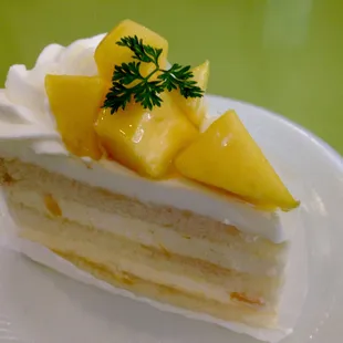 Mango Cake. I can really taste the mango within the cake