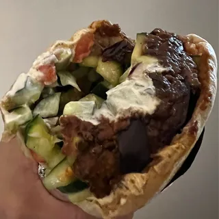 Eggplant a la Yafa Pita