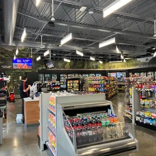 Cashier Counter of a Kum &amp; Go convenience store in Tulsa, Oklahoma.