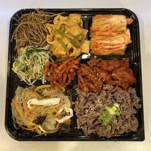 Bulgogi to-go plate