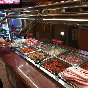 Meat section