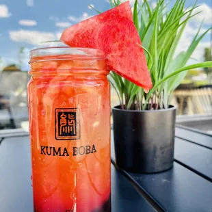 Watermelon Green Tea