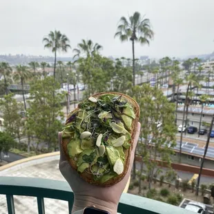 Garlic Avocado &amp; Toast Breakfast