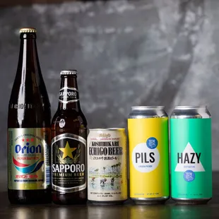 drink, sushi and sashimi