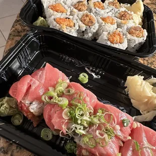 Double Toro And 2 Maki Roll Lunch