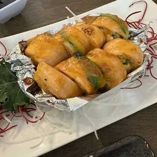 Baked Salmon Roll
