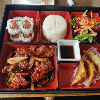 Spicy Pork Bento