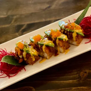 Crispy Rice with Spicy Tuna (4pcs)