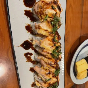 Baked Salmon Roll